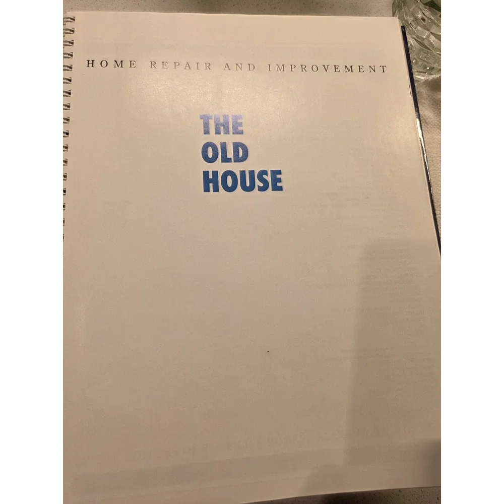 Time Life Book Home Repair And Improvement The Old House  (Hardcover, 1997)